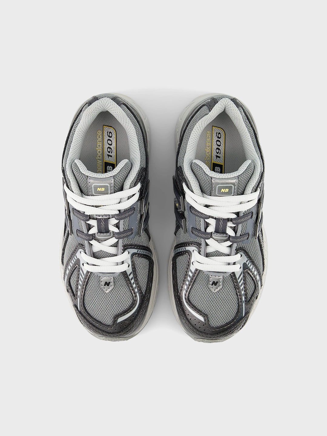 New Balance 1906 (PS) Kinderschoenen Dark Silver Metallic - bovenkant