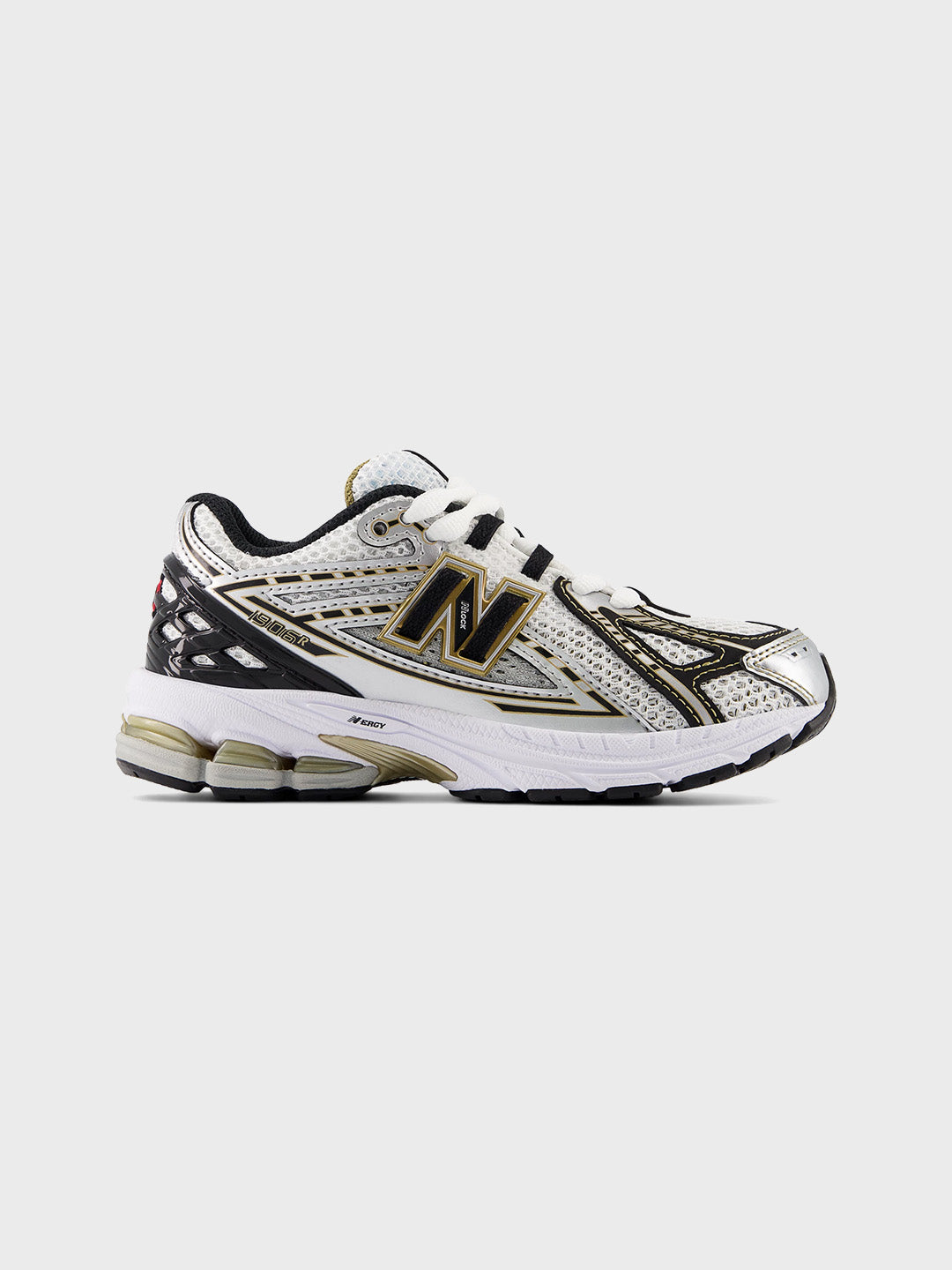 New Balance 1906 PS kinderschoenen Silver Gold zijkant