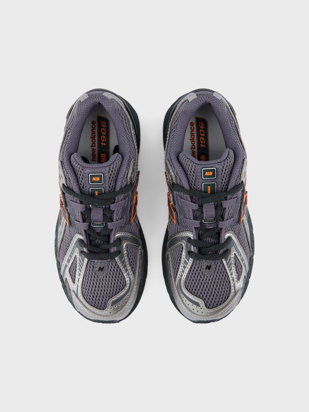 New Balance 1906 Kinderschoenen Castlerock/Blaze Orange – P1906489 – bovenkant