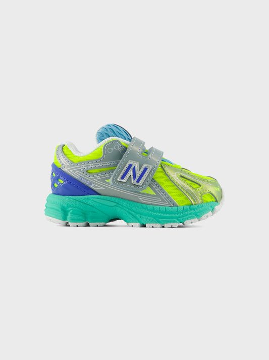 New Balance 1906 (TD) Kinderschoenen Alkaline Green/Blue Bird - zijkant