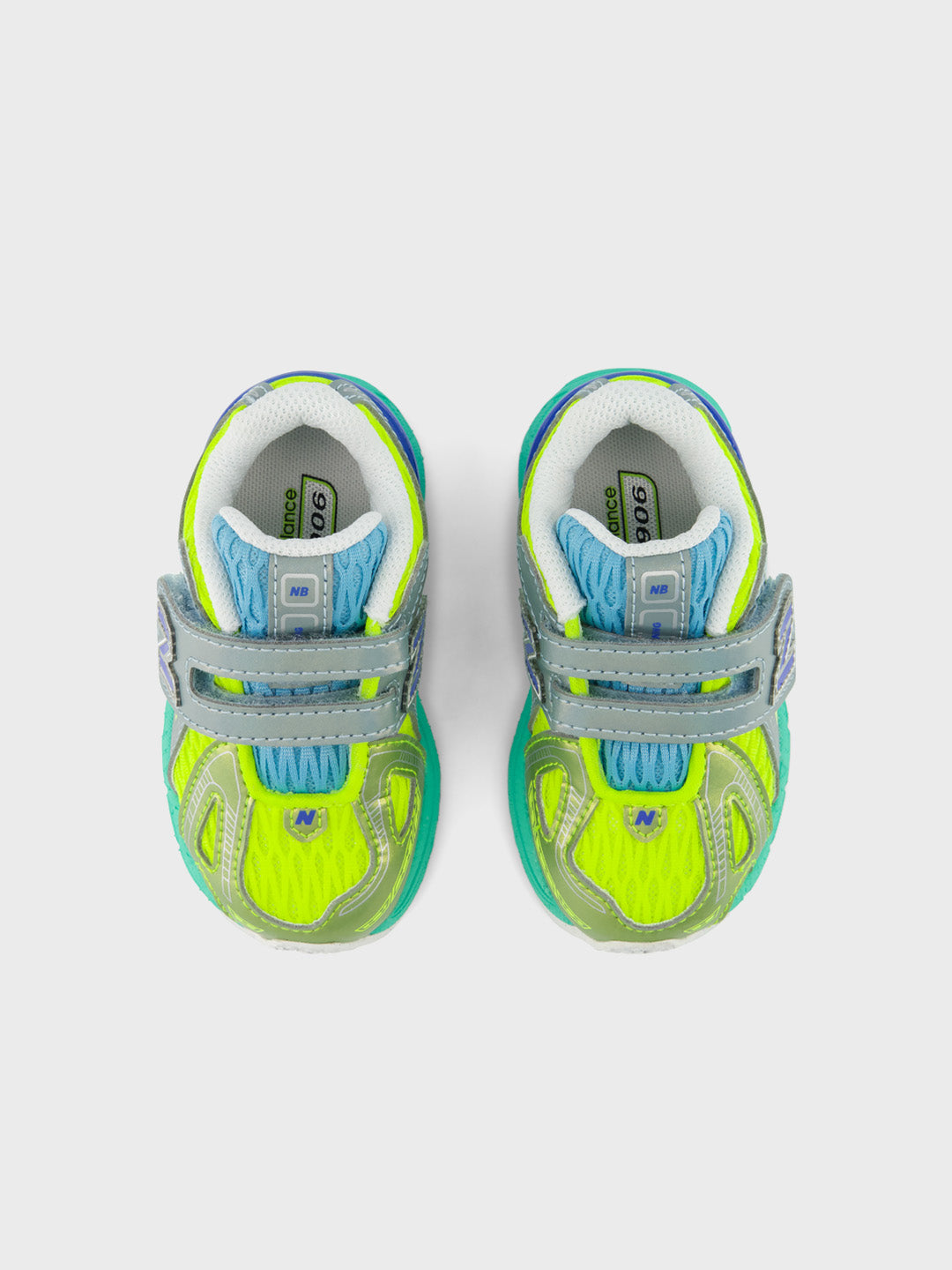 New Balance 1906 (TD) Kinderschoenen Alkaline Green/Blue Bird - bovenkant