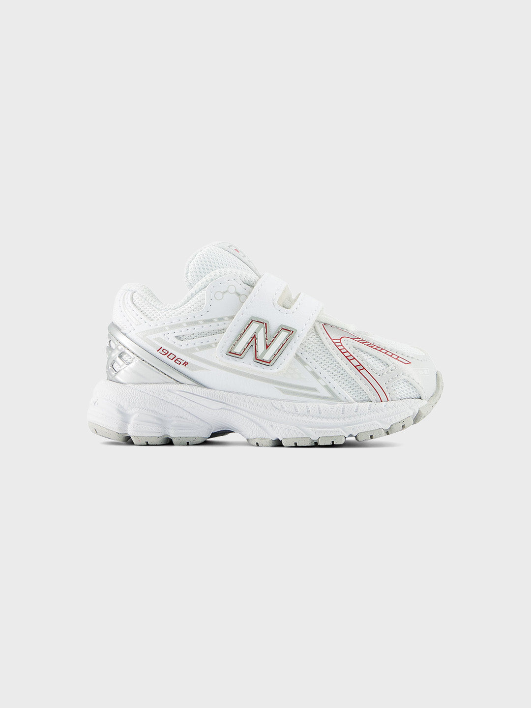 New Balance 1906 (TD) Kinderschoenen Angora/Shadow Red - zijkant