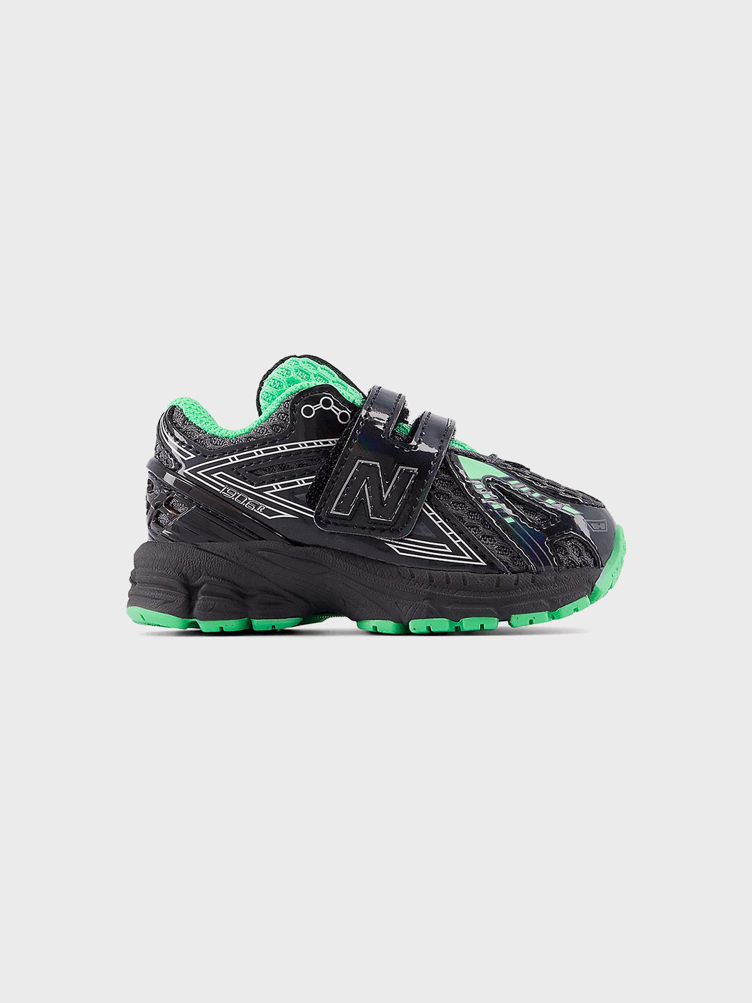 New Balance 1906 (TD) Kinderschoenen | Black/Lime Leaf