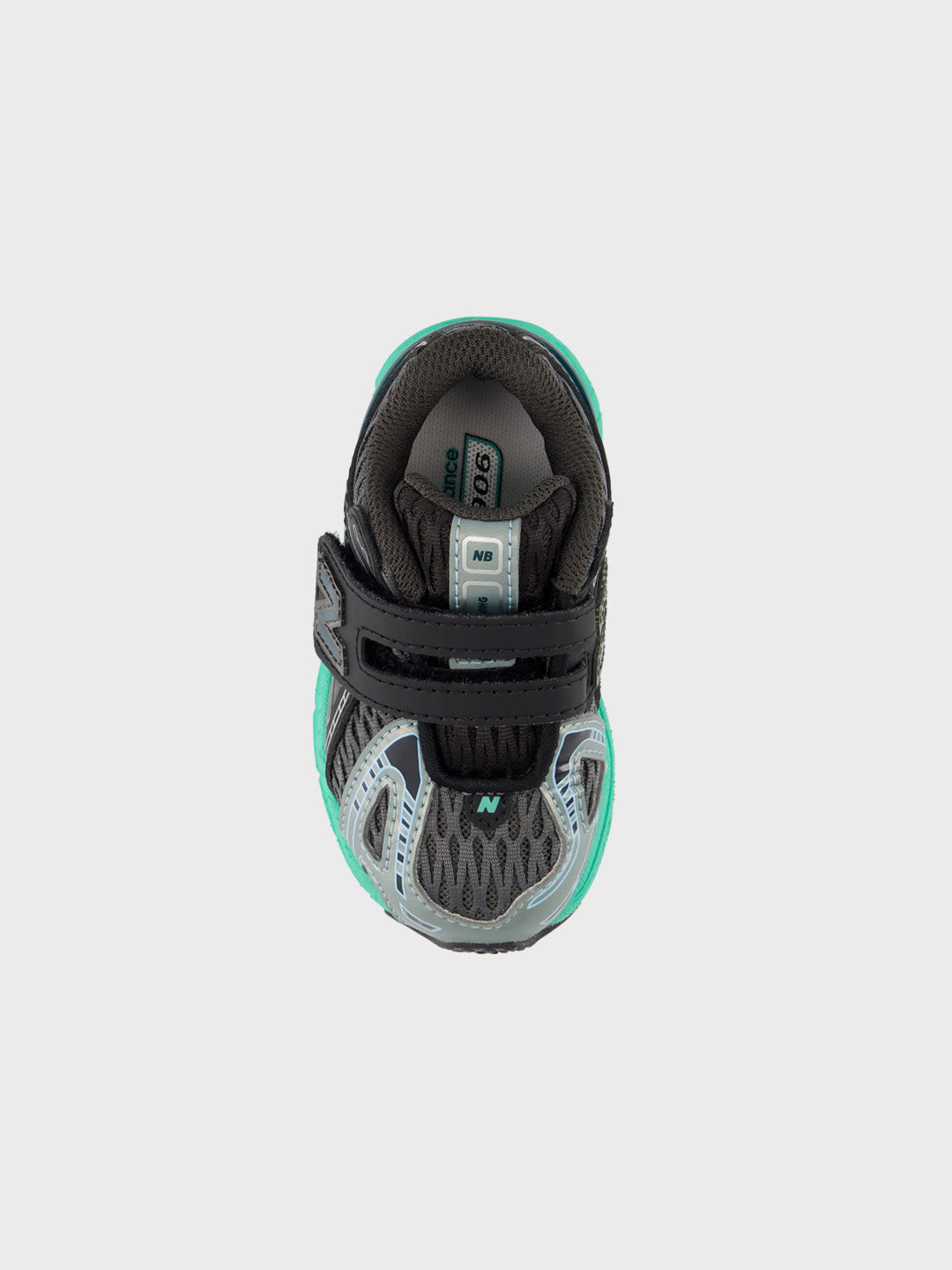 New Balance 1906 (TD) Kinderschoenen Black Metallic/Deep End - bovenkant