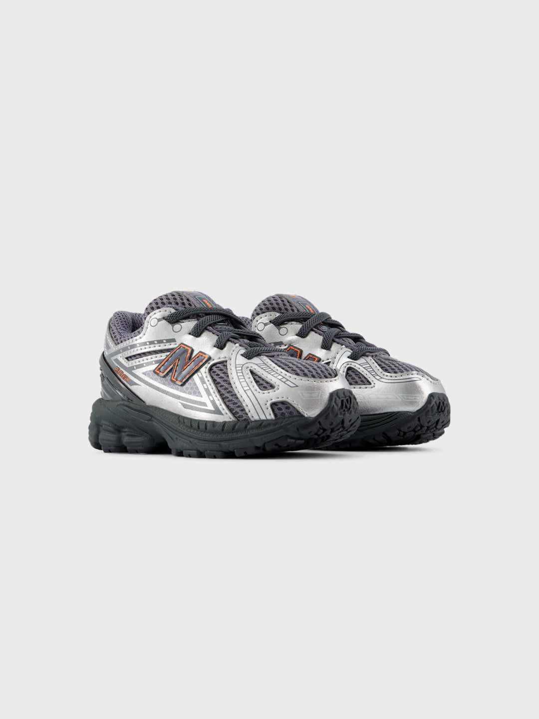 New Balance 1906 Kinderschoenen Castlerock/Blaze Orange – I19063W0 – voorkant