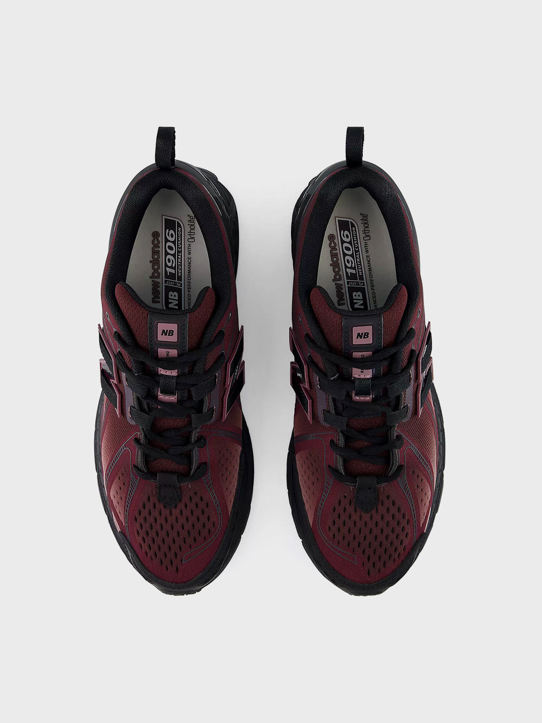 New Balance 1906E Sneakers Cherry Leather U19061R9 - bovenkant