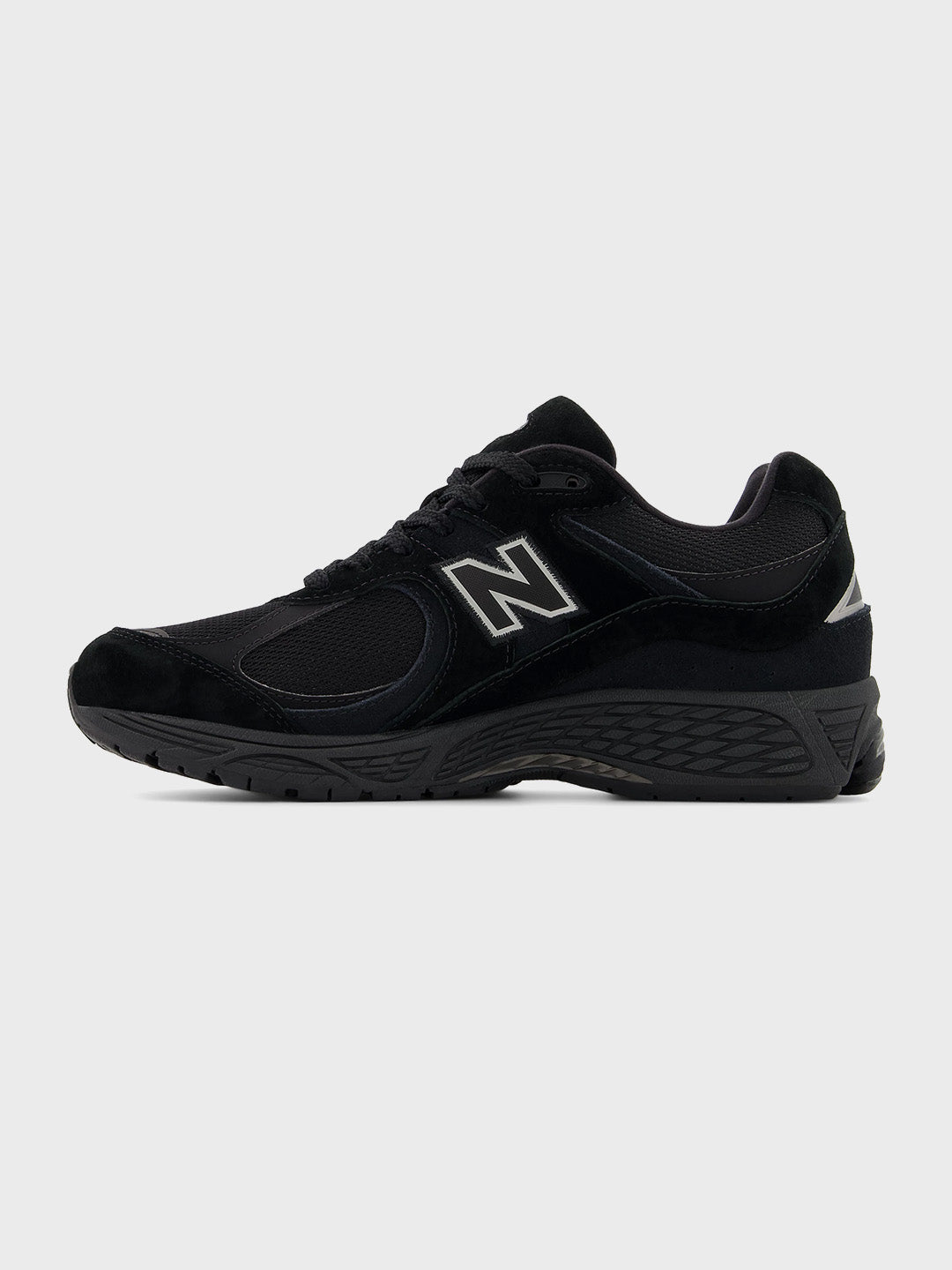 New Balance 2002R Sneakers Black Urgent Red binnenzijde