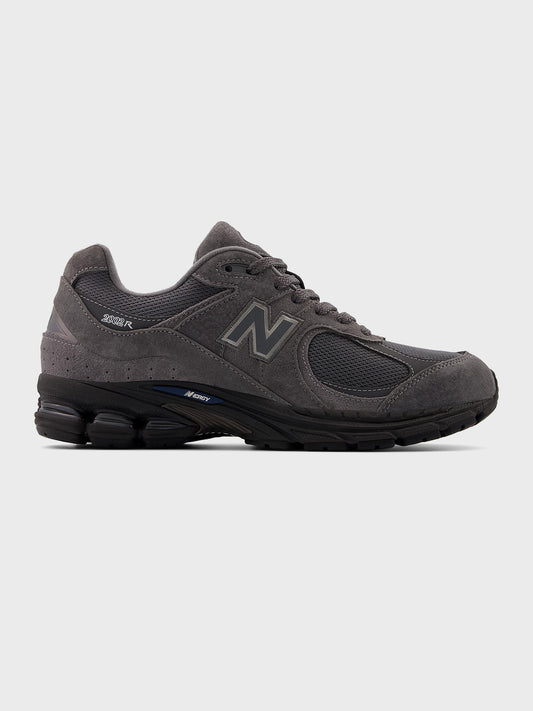 New Balance 2002R Sneakers Castlerock/Shoreline Blue – Zijkant