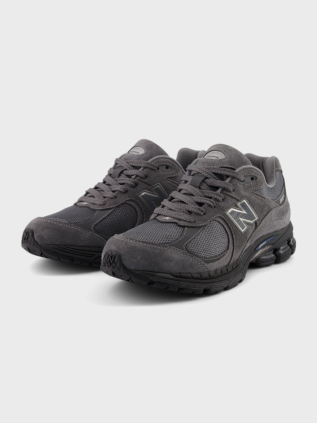 New Balance 2002R Sneakers Castlerock/Shoreline Blue – Schuin vooraanzicht