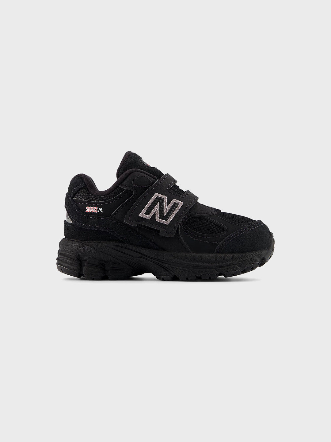 New Balance 2002R (TD) kinderschoenen zwart – zijkant