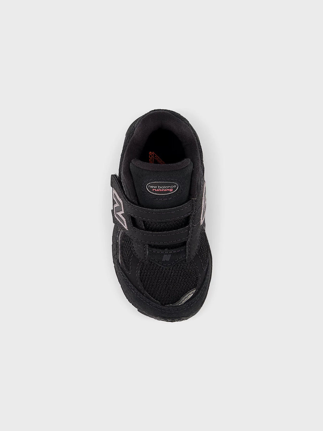 New Balance 2002R (TD) kinderschoenen zwart – bovenkant