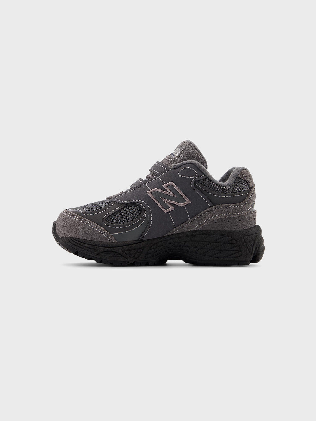 New Balance 2002R (TD) kinderschoenen Castlerock/Black Cement binnenzijde