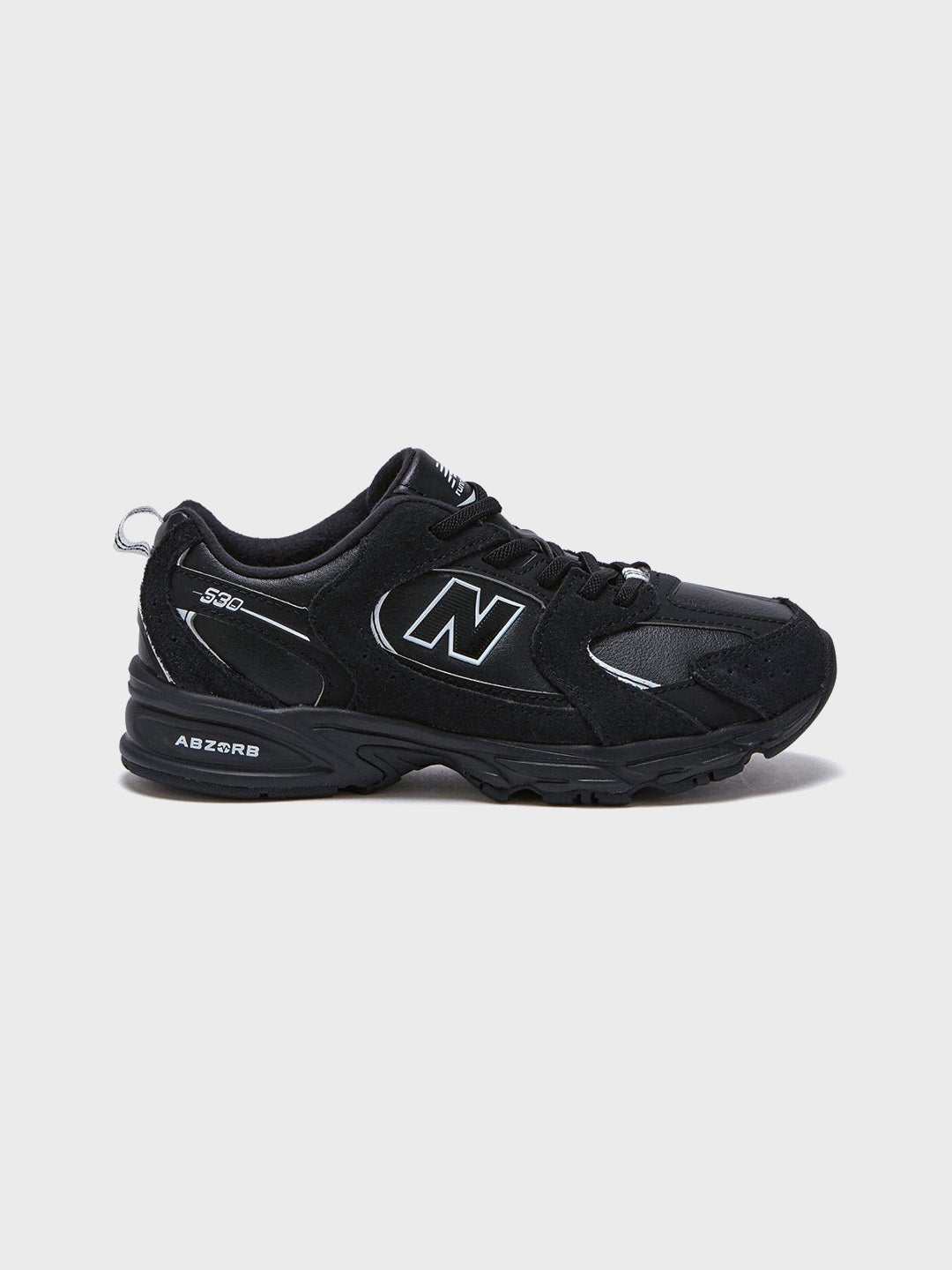 New Balance 530 Kinderschoenen Black/White – P5302GE