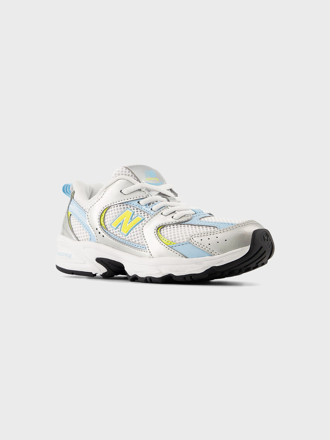 New Balance 530 (PS) Kinderschoenen Silver/Cloud Blue - voorkant