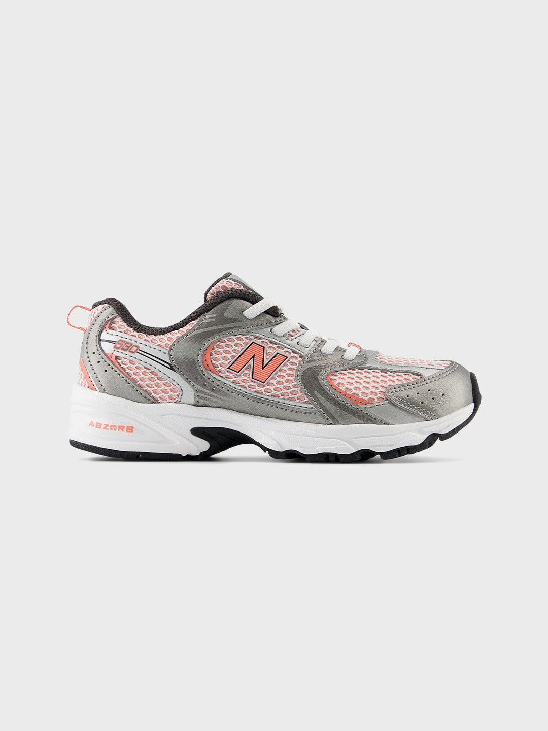 new balance 530 kinderschoenen - silver/sunfade rose - Reloadstore