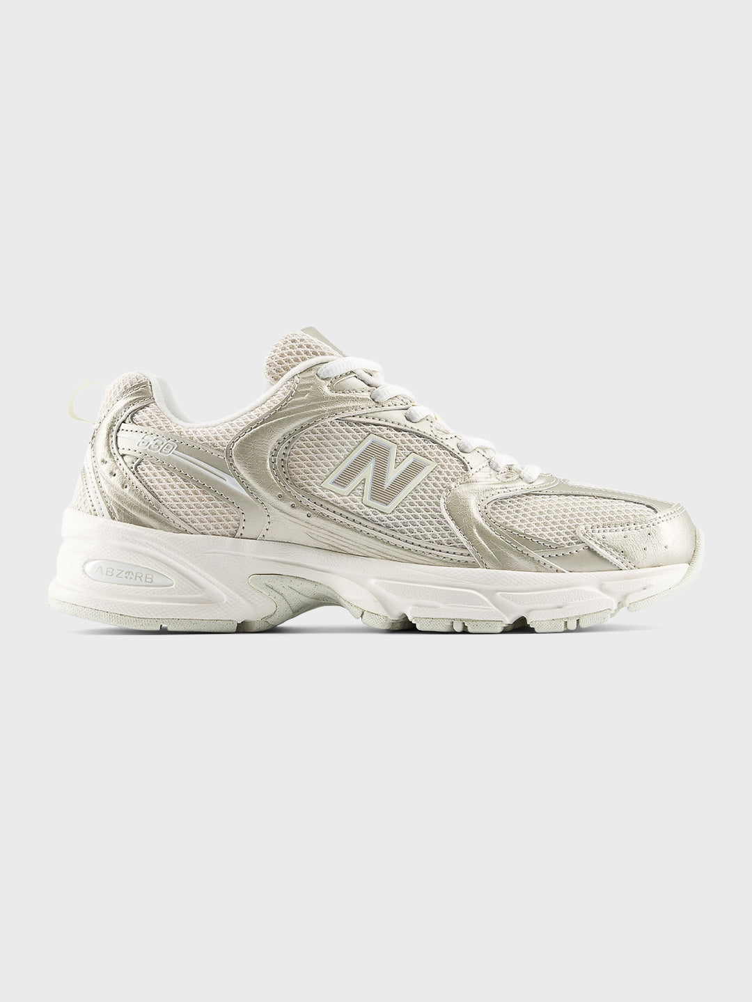 New Balance 530 Sneakers Gold/Linen - zijkant