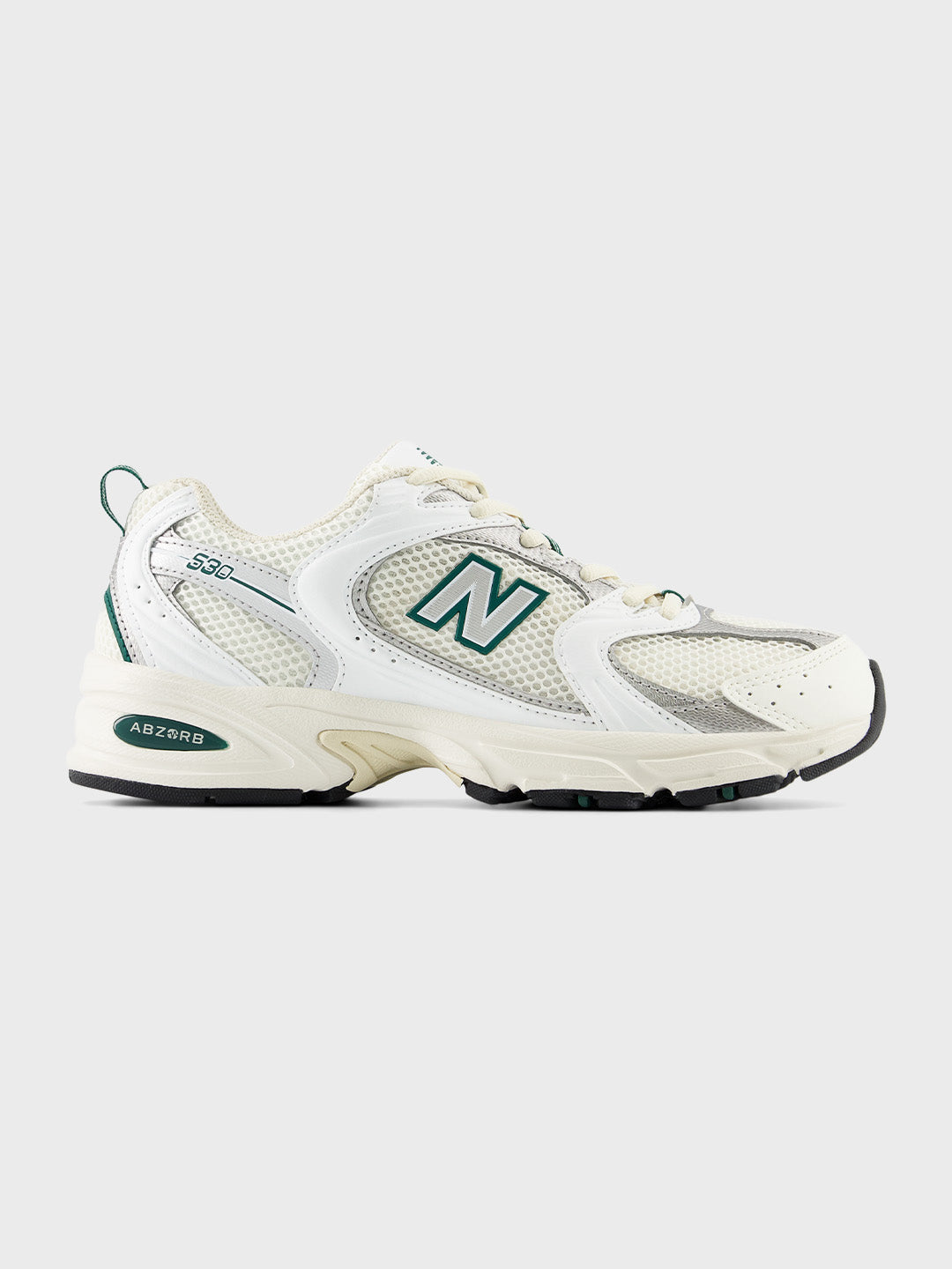 new balance 530 sneakers wit groen