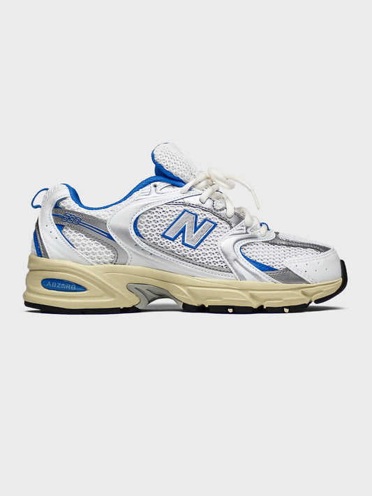 new balance 530 sneakers wit blauw