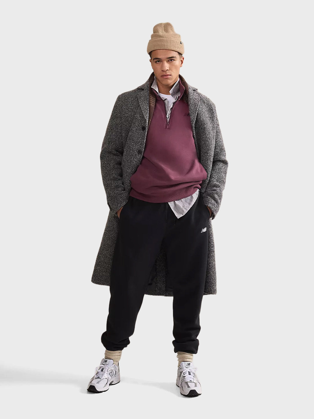 New Balance 530 Sneakers White/Natural Indigo - outfit