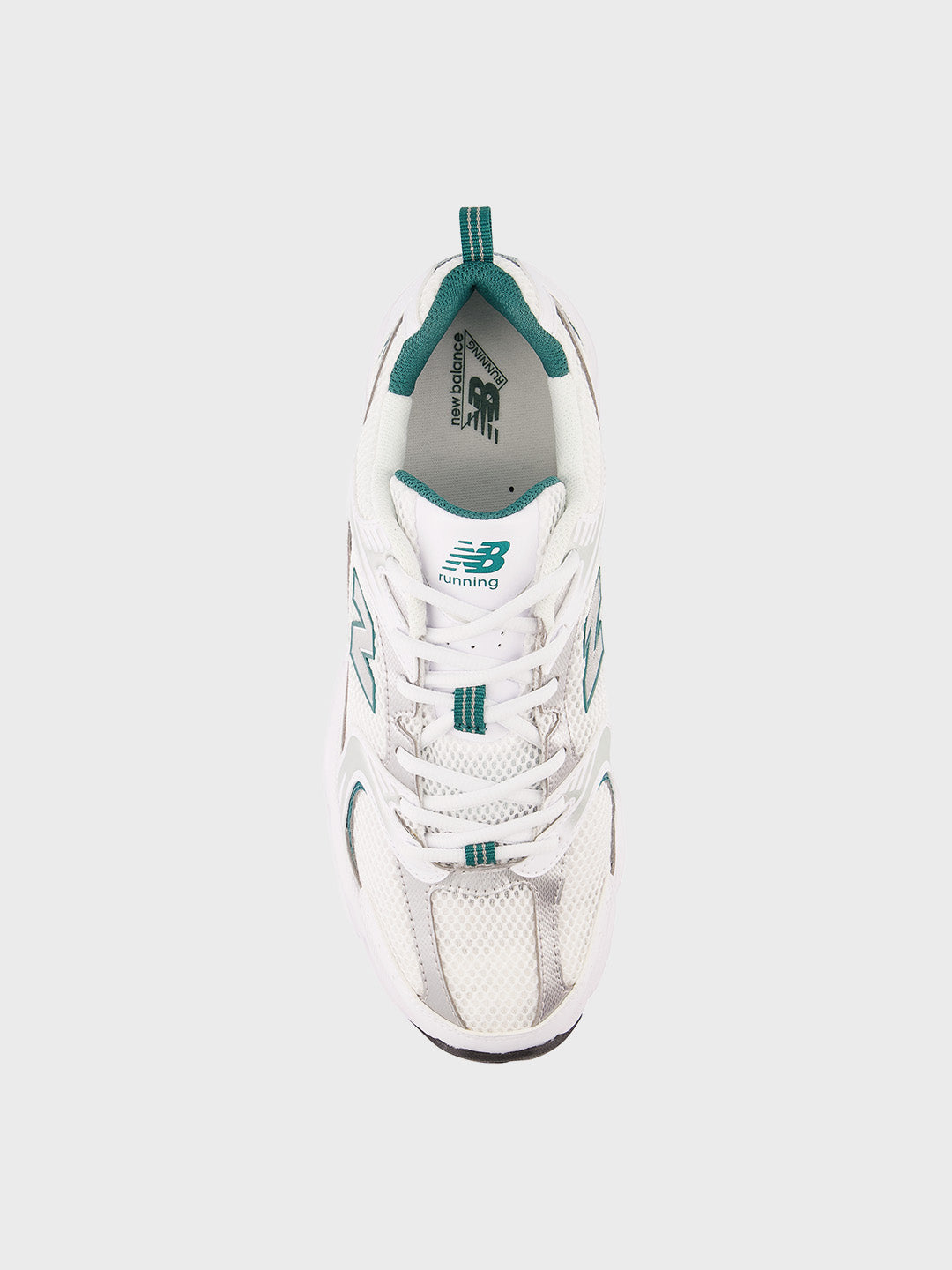 new balance 530 sneakers - white/vintage teal - Reloadstore