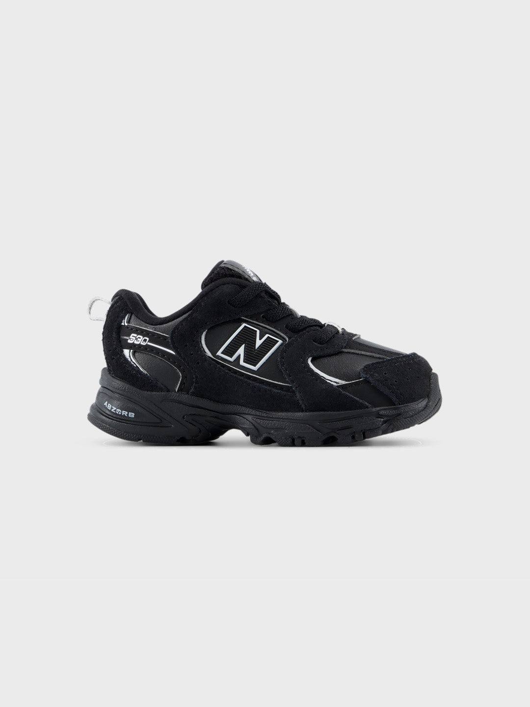 New Balance 530 Kinderschoenen Black/White – I5306JR