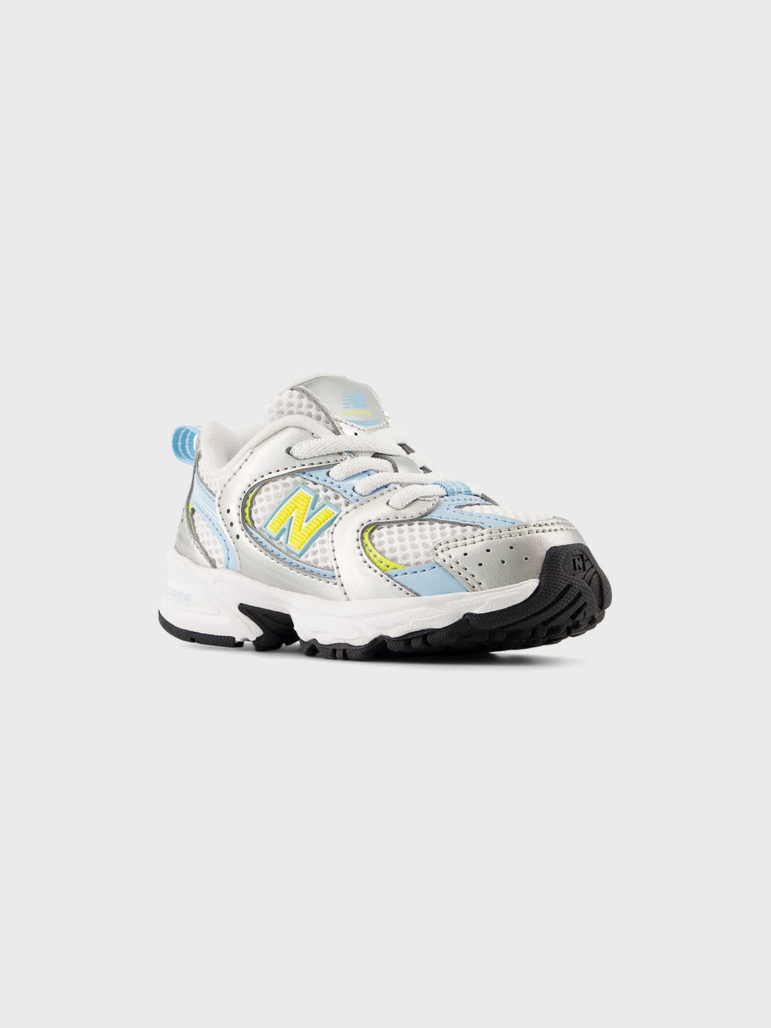 New Balance 530 (TD) Kinderschoenen Silver/Cloud Blue - voorkant
