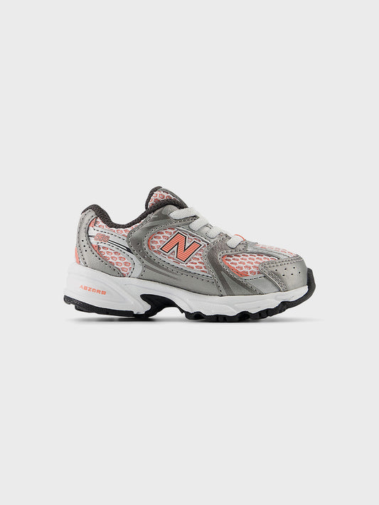 new balance 530 kinderschoenen - silver/rose - Reloadstore