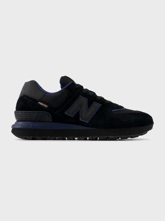 new balance 574 shoes black