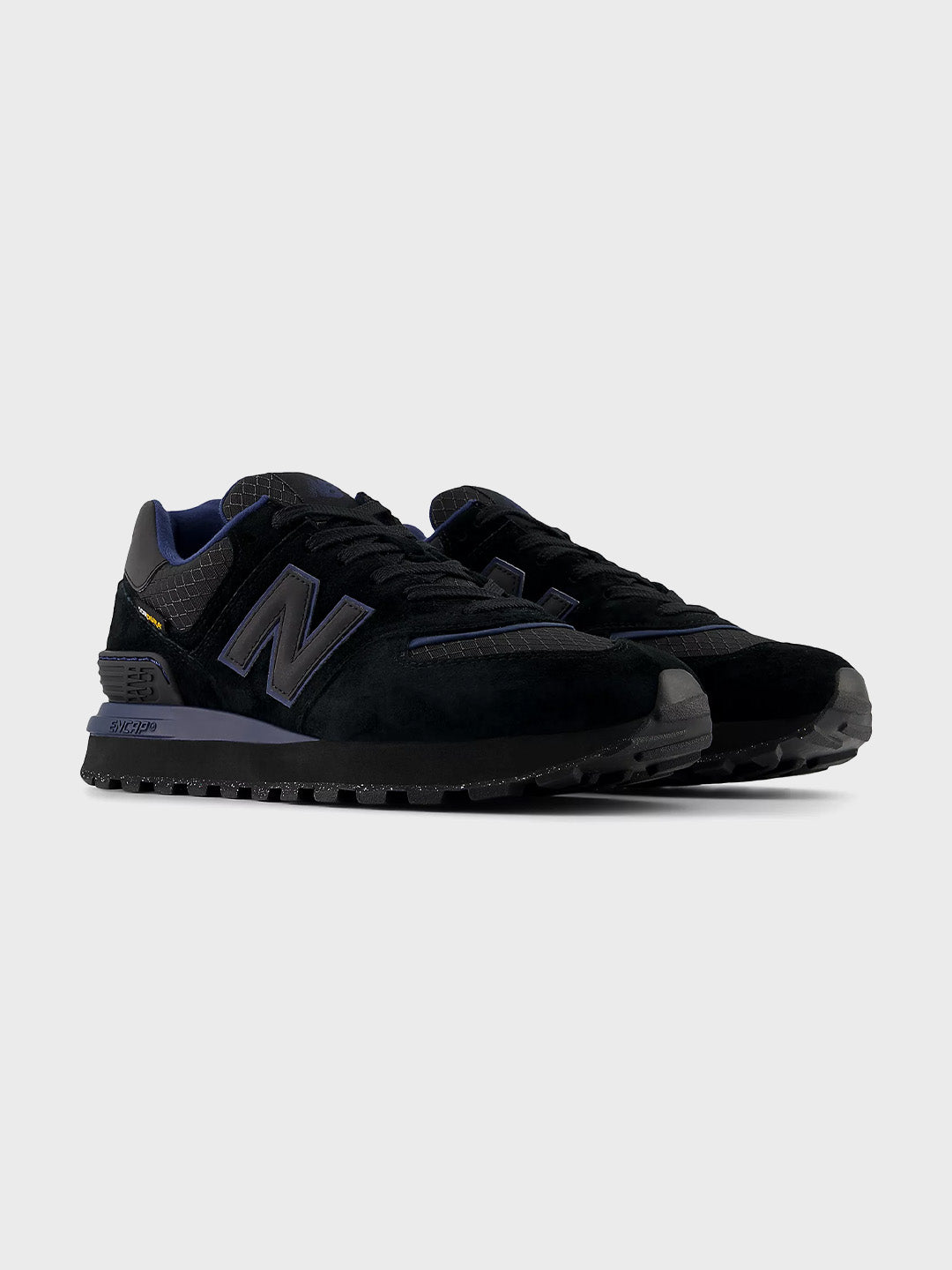 new balance 574 shoes black