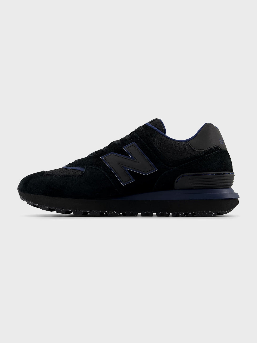 new balance 574 shoes black