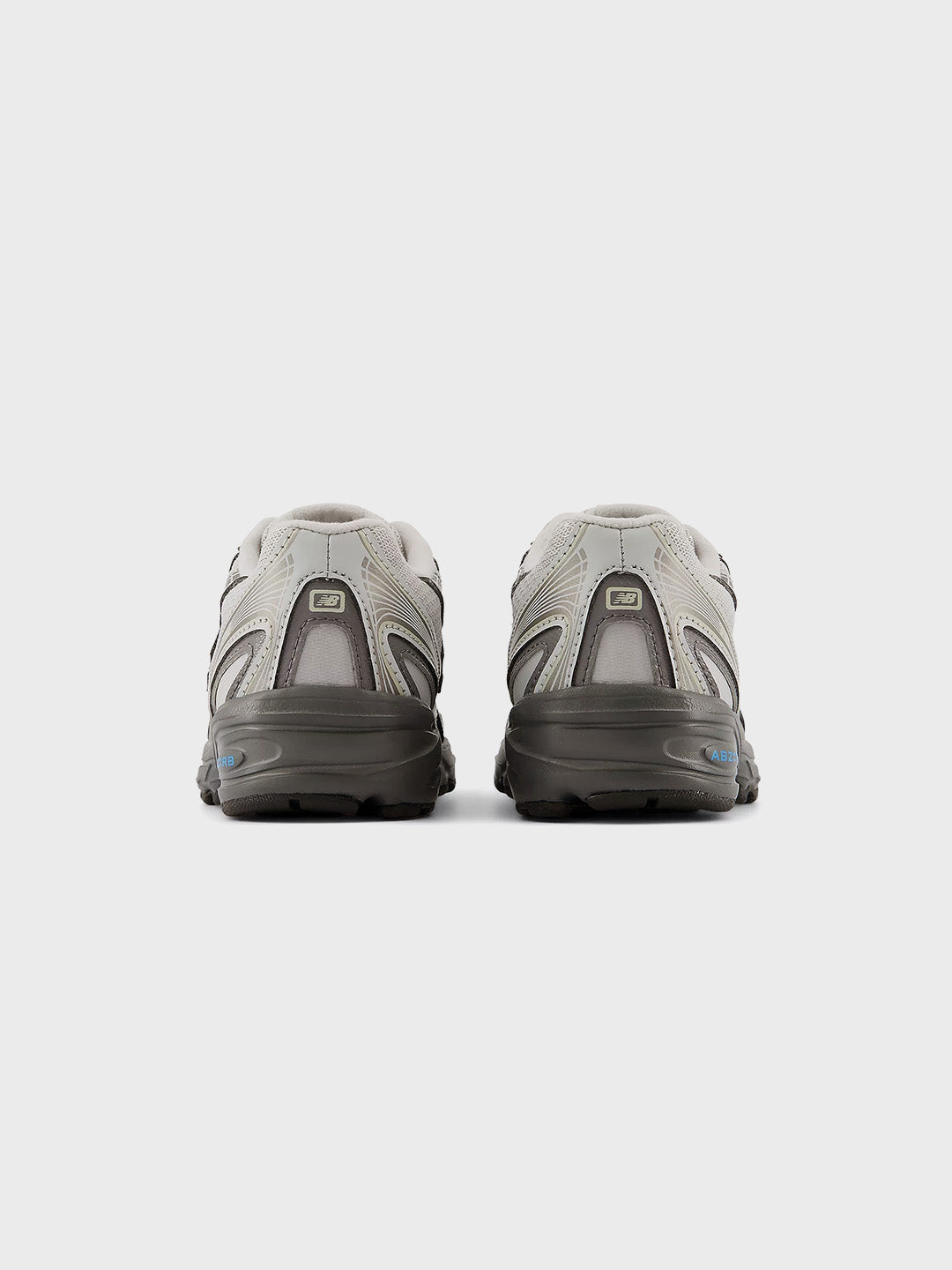 New Balance 740 (PS) Kinderschoenen Dark Silver/Fan Blue - achterkant