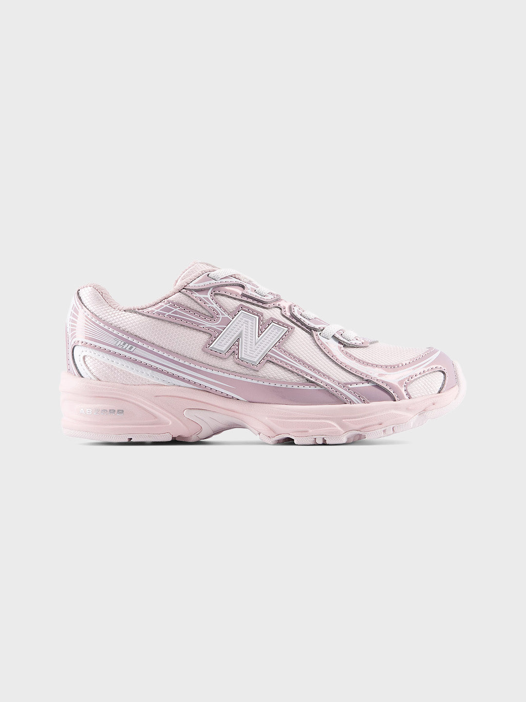 New Balance 740 PS kinderschoenen Pink Salt zijkant