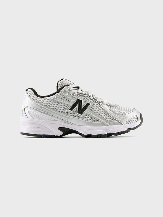 New Balance 740 (PS) Kinderschoenen | Silver Metallic/Black