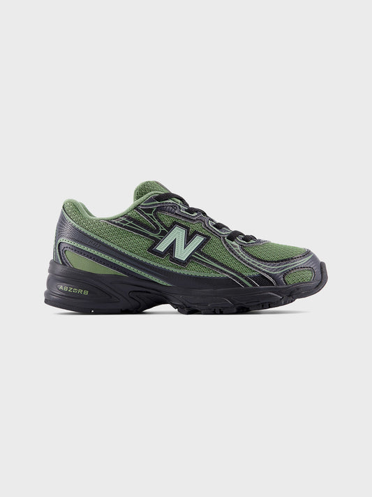New Balance 740 PS Kinderschoenen Utility Green - zijkant