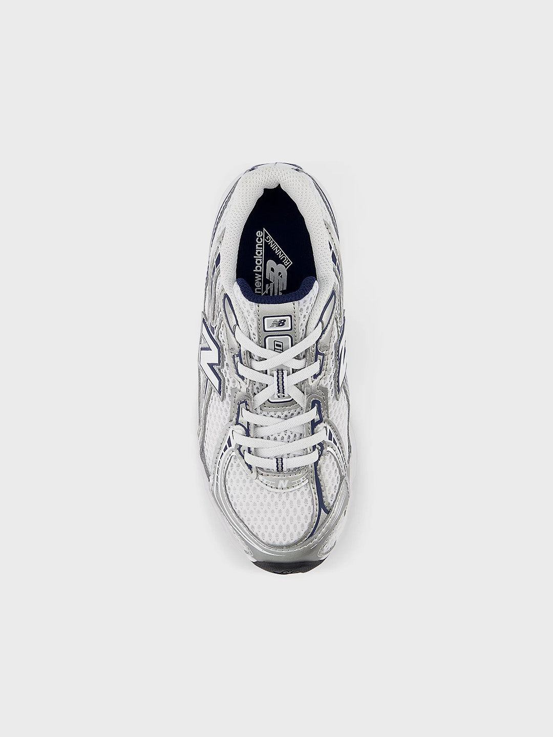 New Balance 740 PS Kinderschoenen White Navy – bovenkant