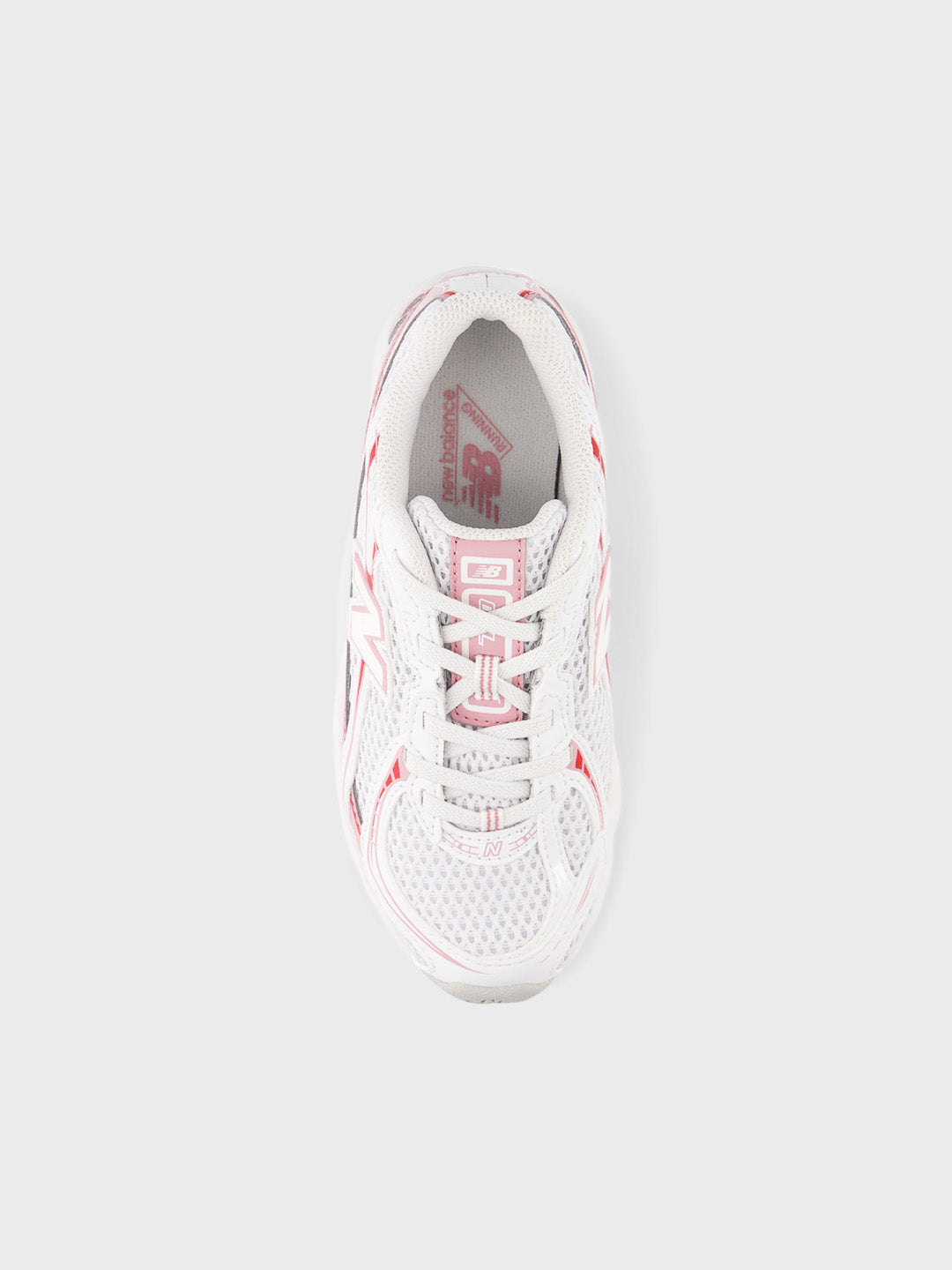 New Balance 740 (PS) Kinderschoenen White/Pink Taffy - bovenkant