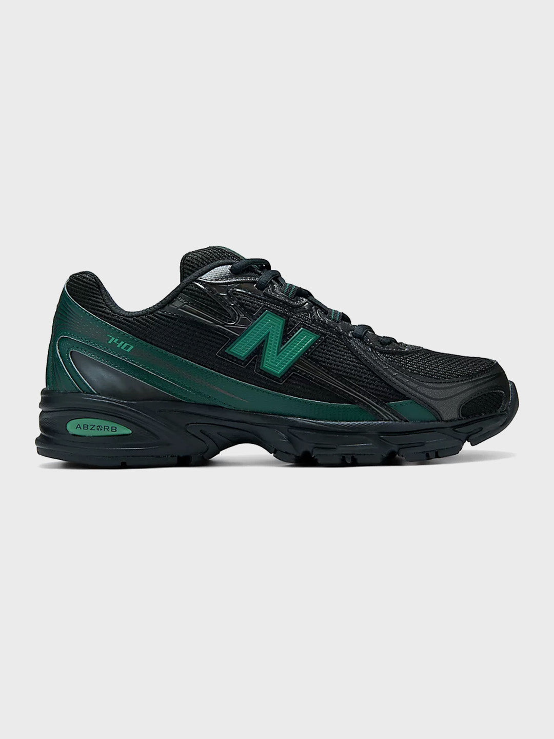 New Balance 740 Sneakers Black/Nordic Green – U7407T3