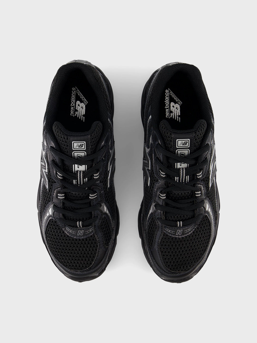 Bovenaanzicht New Balance 740 Black Silver Metallic