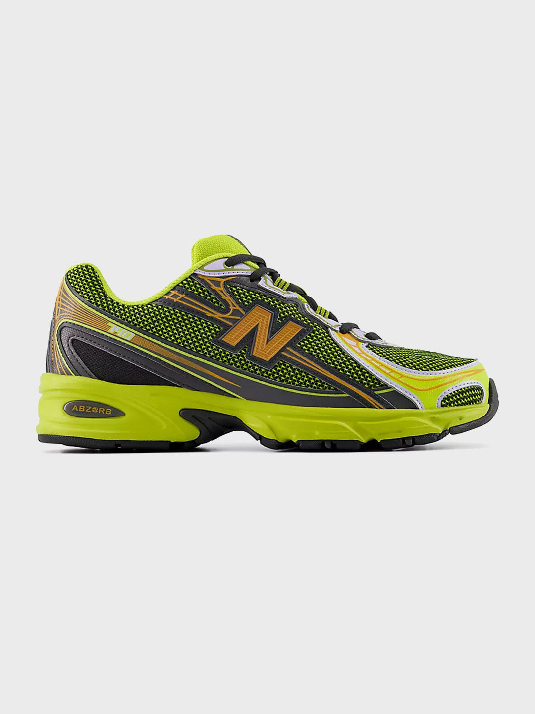 New Balance 740 Sneakers Field Green – U74099S – zijkant