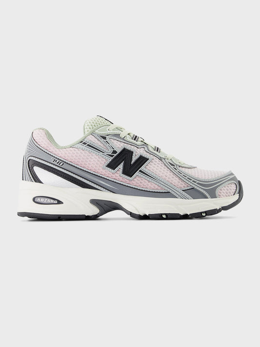 New Balance 740 Pink Granite sneaker – zijkant