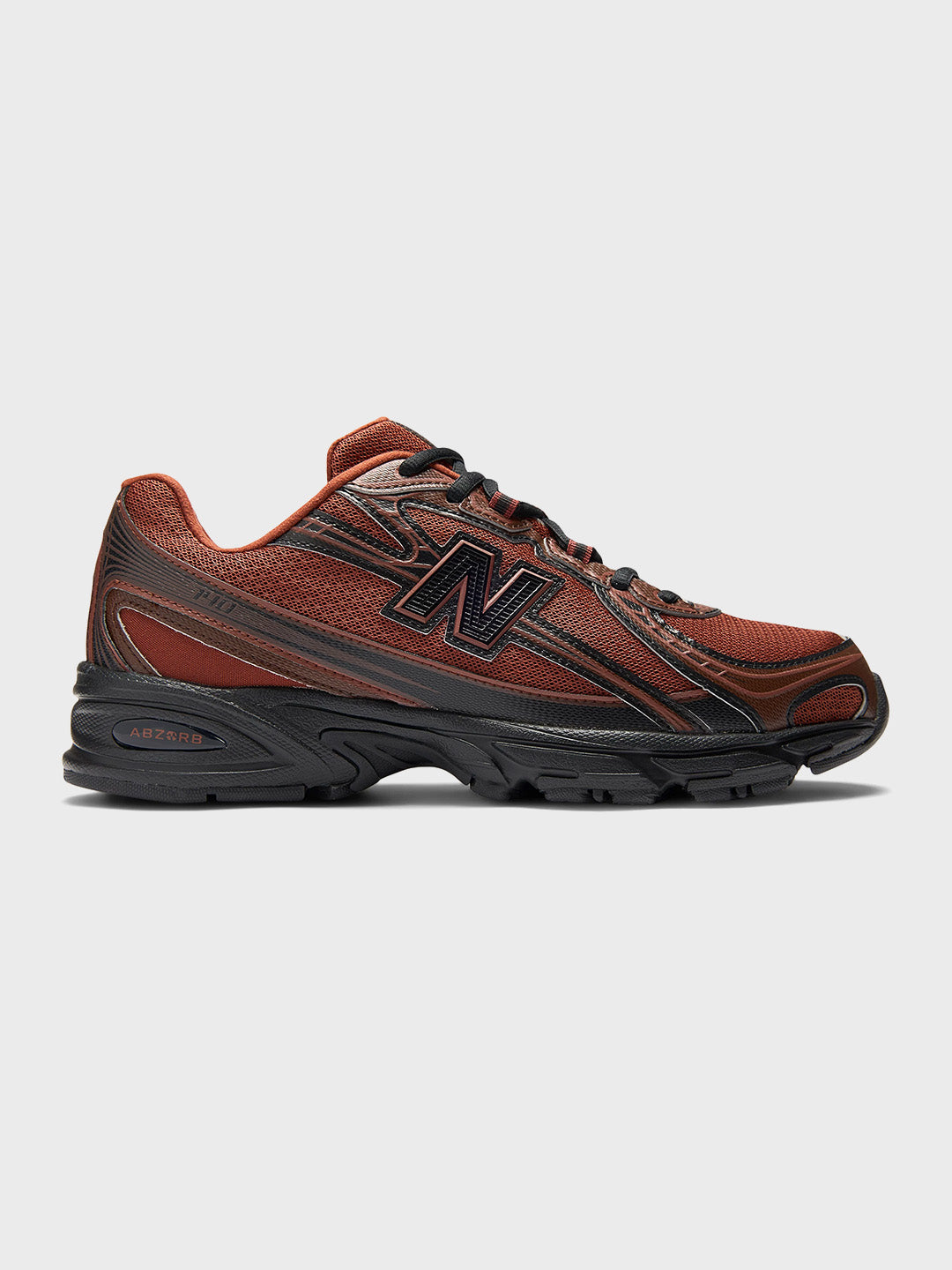 New Balance 740 Sneakers Relic Brown Pumpernickel - zijkant