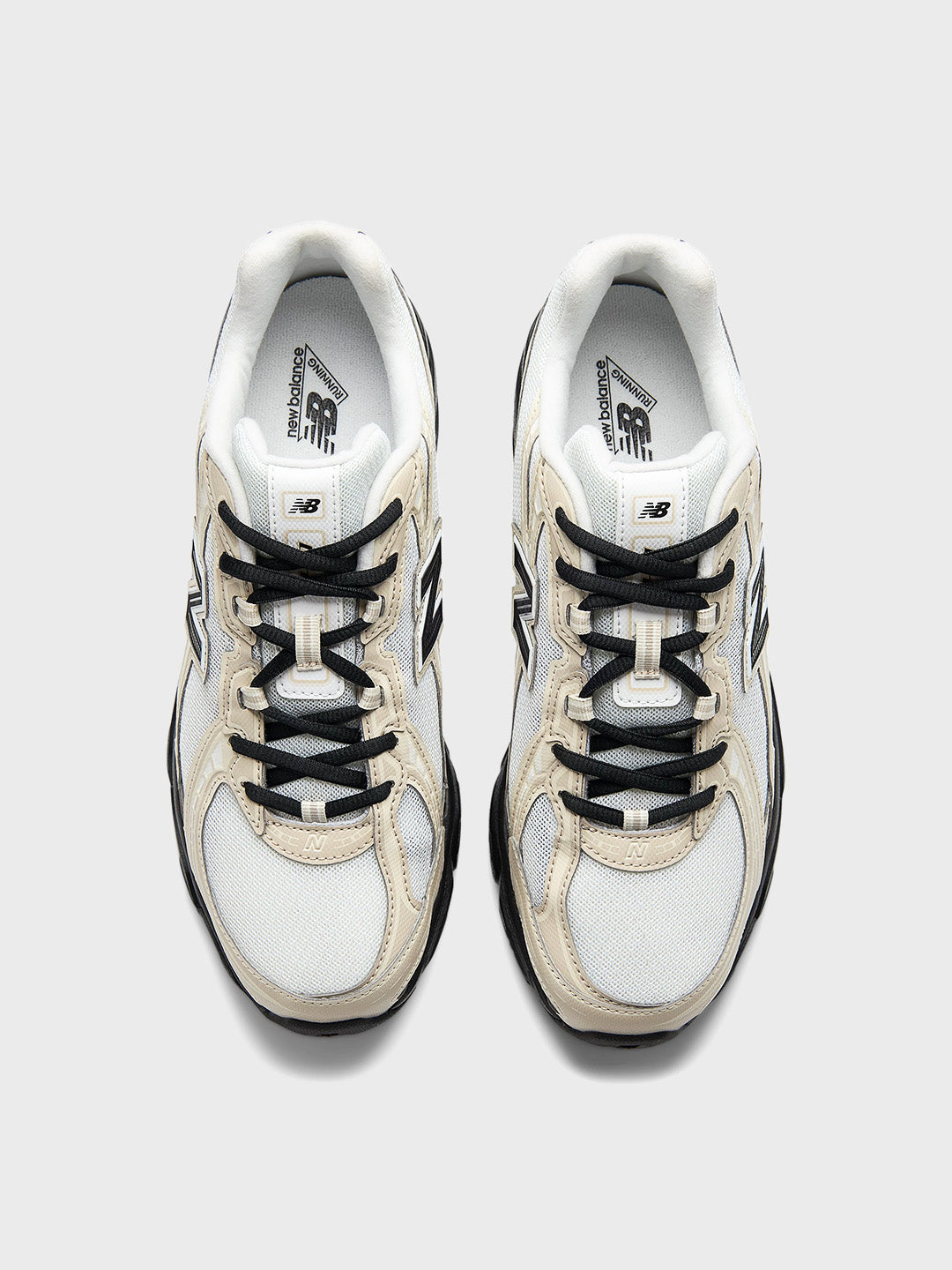 Bovenaanzicht New Balance 740 sneakers Timberwolf