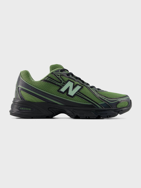 New Balance 740 Sneakers Utility Green Black - zijkant