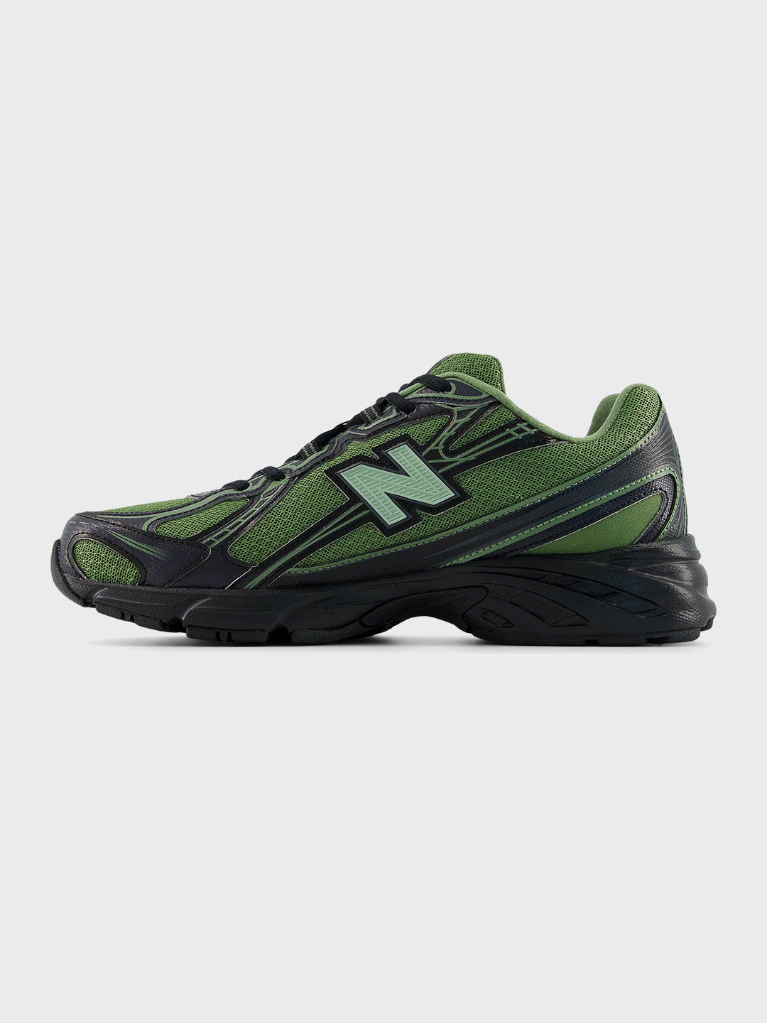 New Balance 740 Sneakers Utility Green Black - binnenzijde