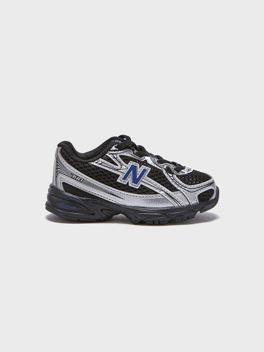 New Balance 740 (TD) Kinderschoenen Black/Team Royal – I7401NP – zijkant