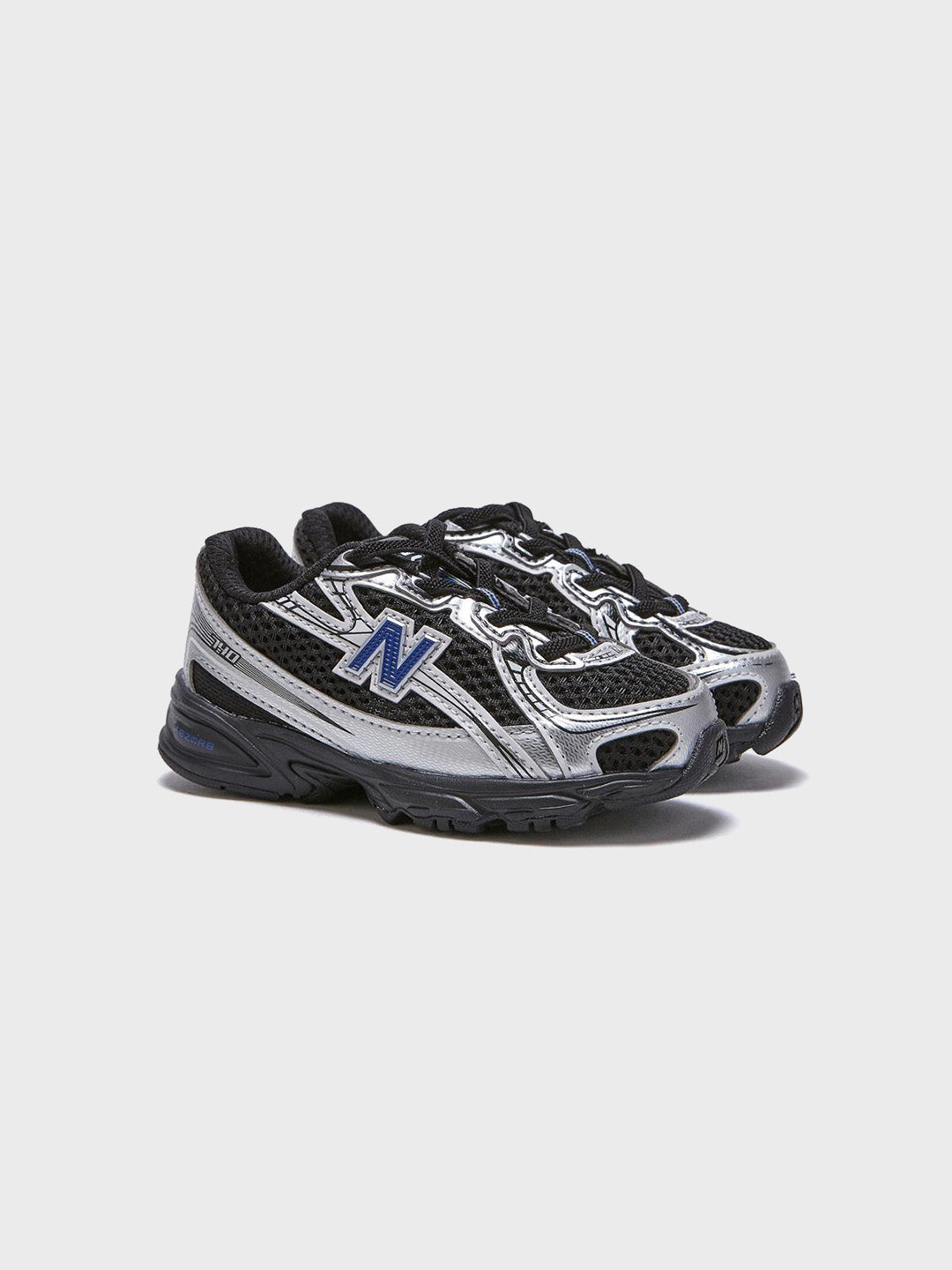 New Balance 740 (TD) Kinderschoenen Black/Team Royal – I7401NP – voorkant