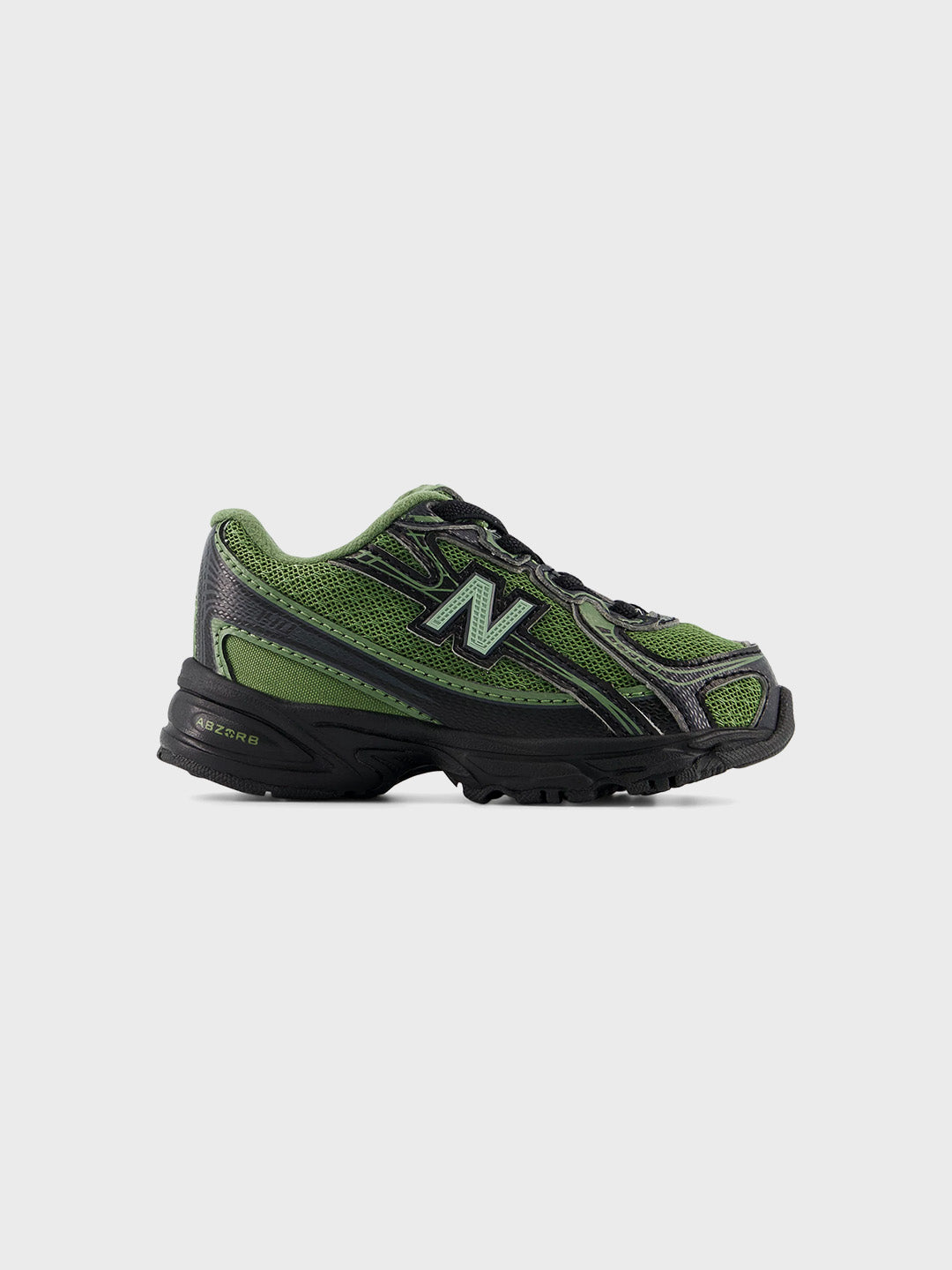 New Balance 740 (TD) Kinderschoenen Utility Green - zijkant