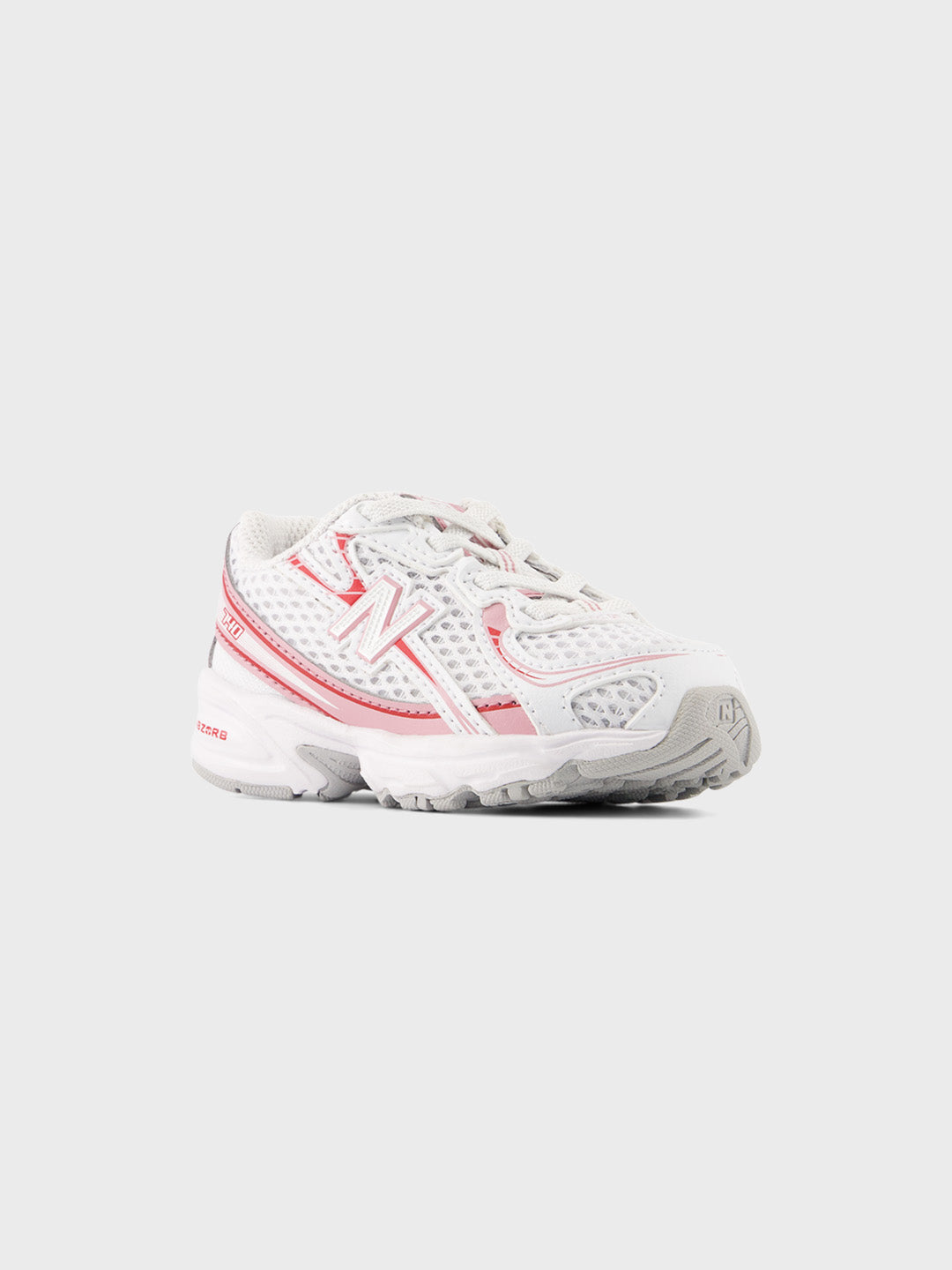 New Balance 740 (TD) Kinderschoenen White/Pink Taffy - voorkant