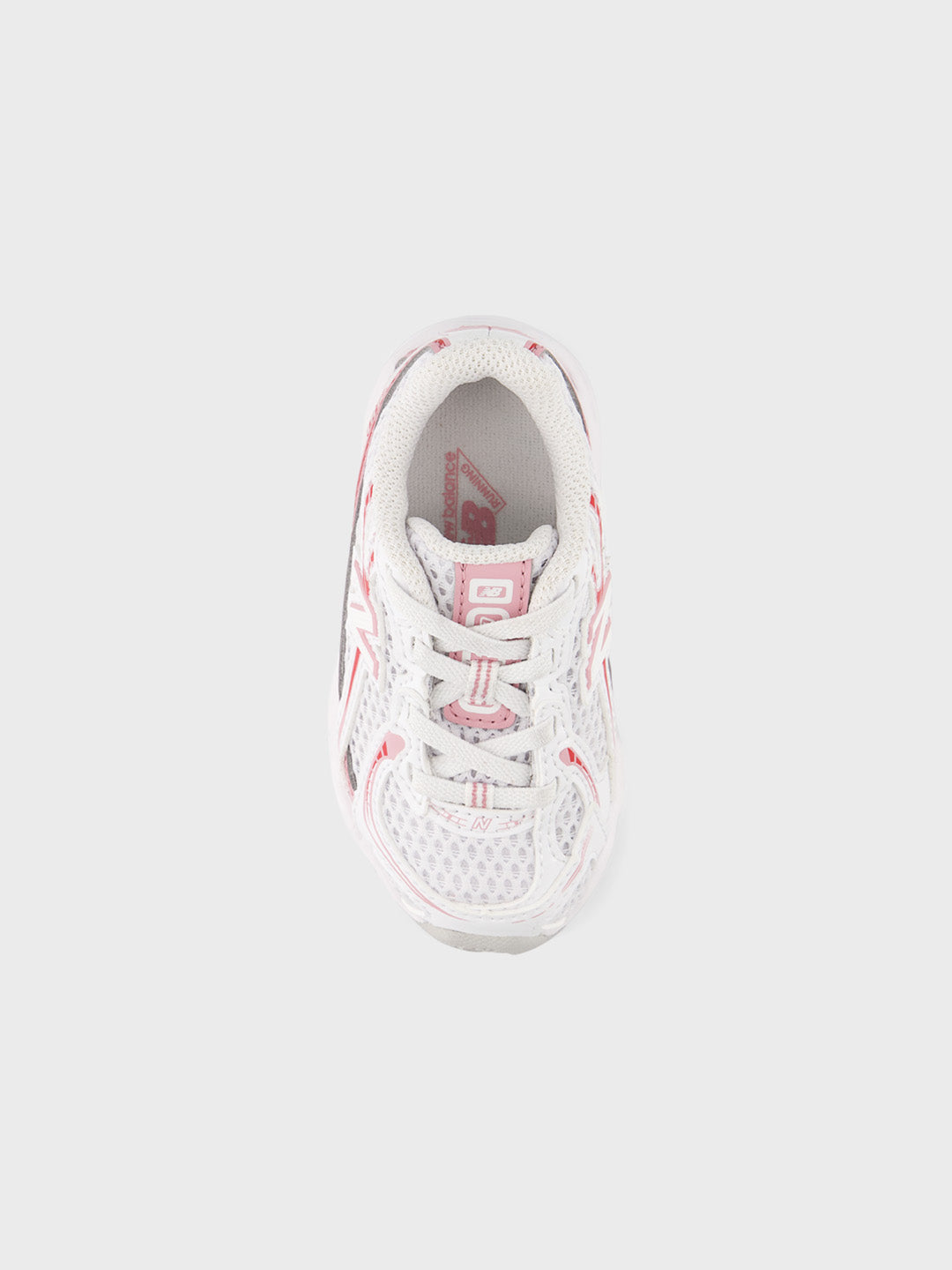 New Balance 740 (TD) Kinderschoenen White/Pink Taffy - bovenkant