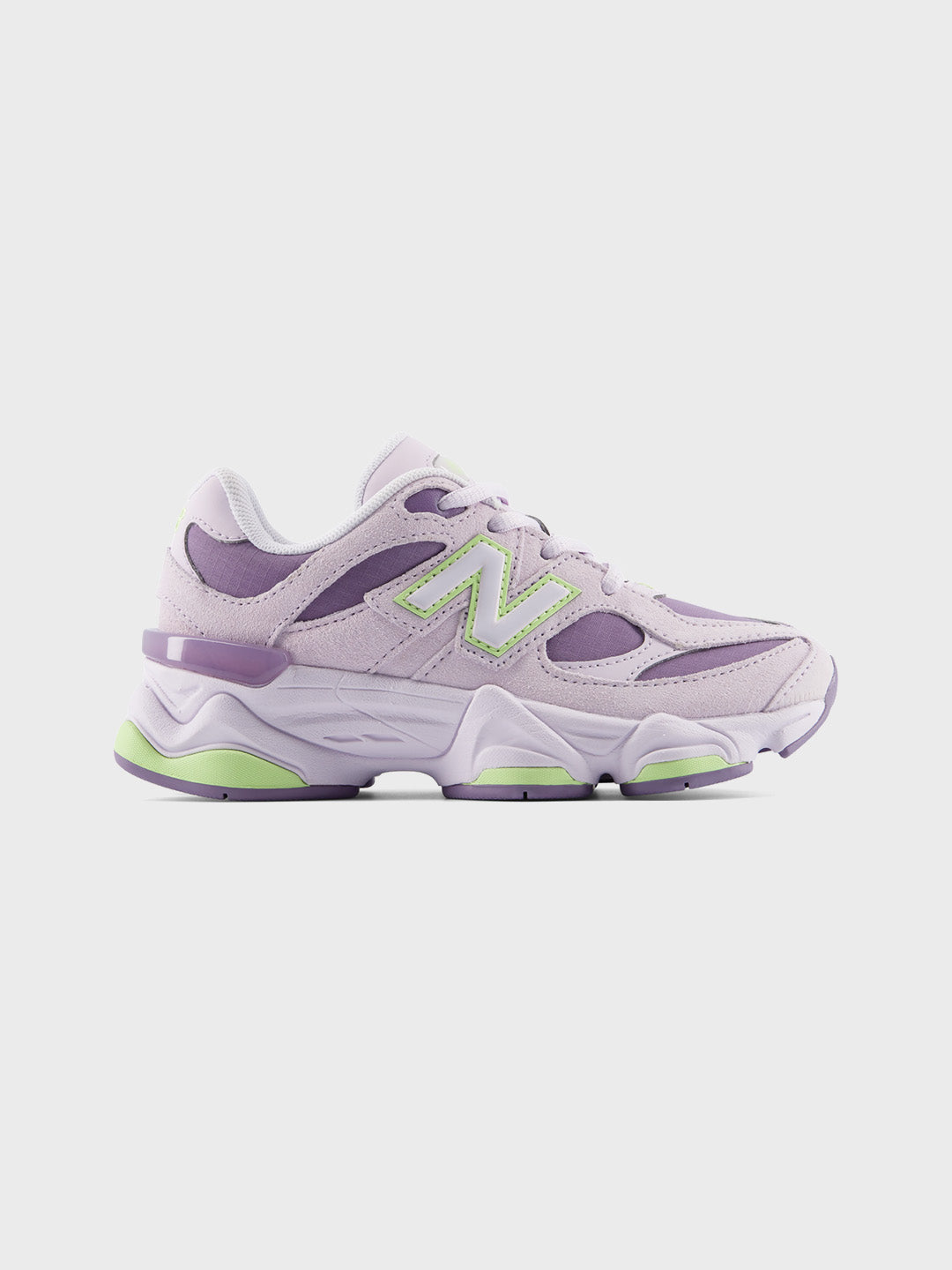 New Balance 9060 (PS) Kinderschoenen Taro/Dry Lime - zijkant